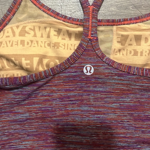 Lululemon Power Y Tank, Sz 6 - Picture 7 of 8